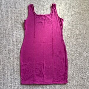 💖 Wild Fable Pink Bodycon Dress – Size L 💖